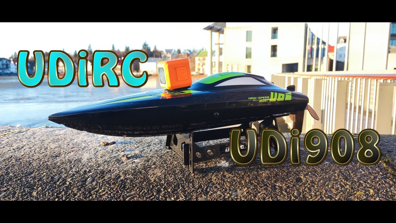 UDIRC UDI908 speed boat unboxing