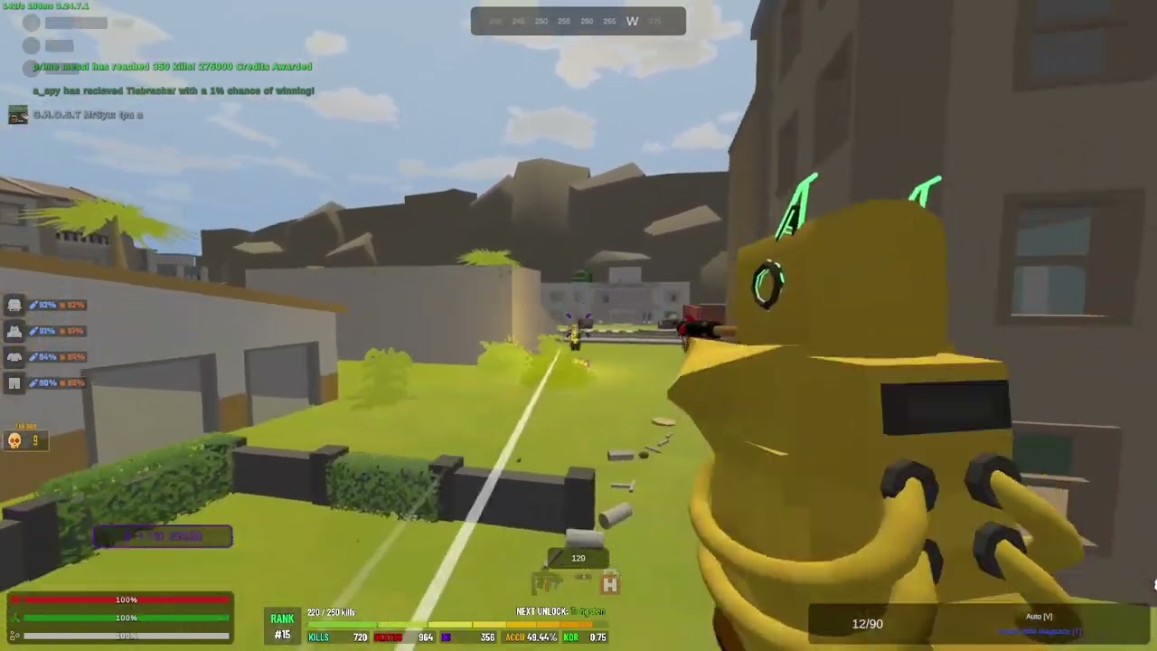 Downgun montage