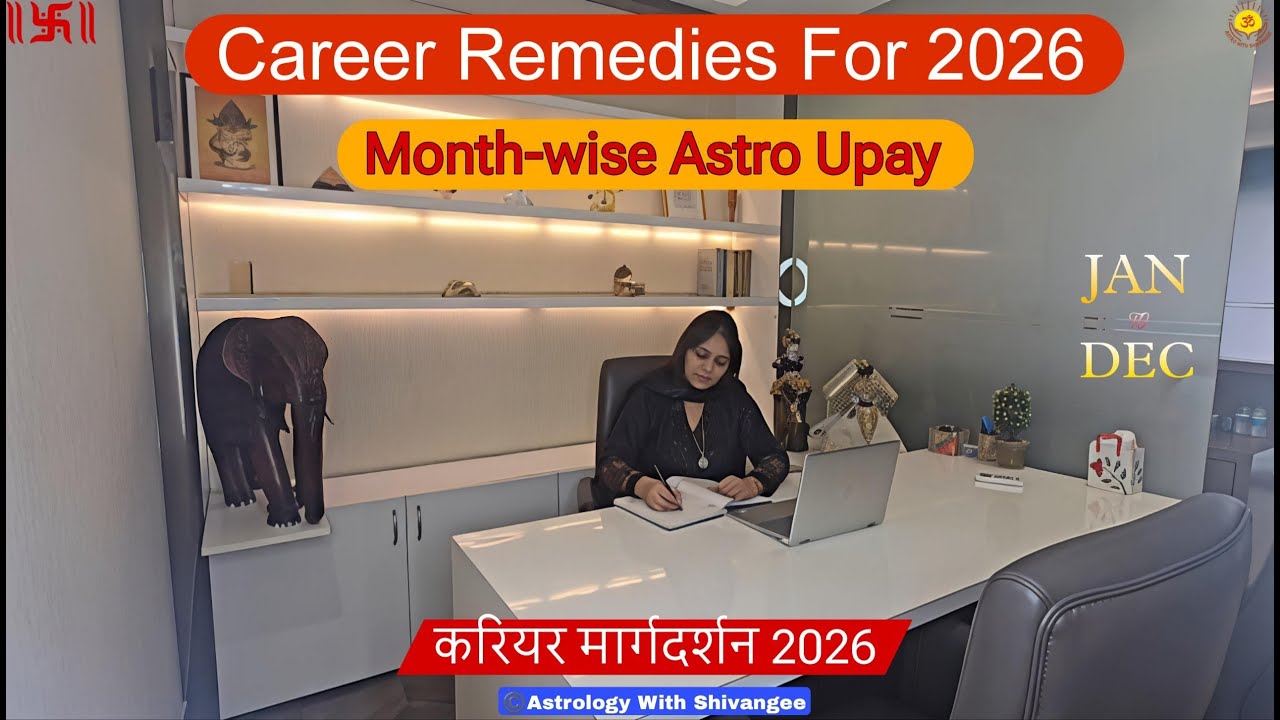 Career Remedies for 2026 | Month-Wise Astro Upay & Numerology Guidance | Easy & Simple Tips |