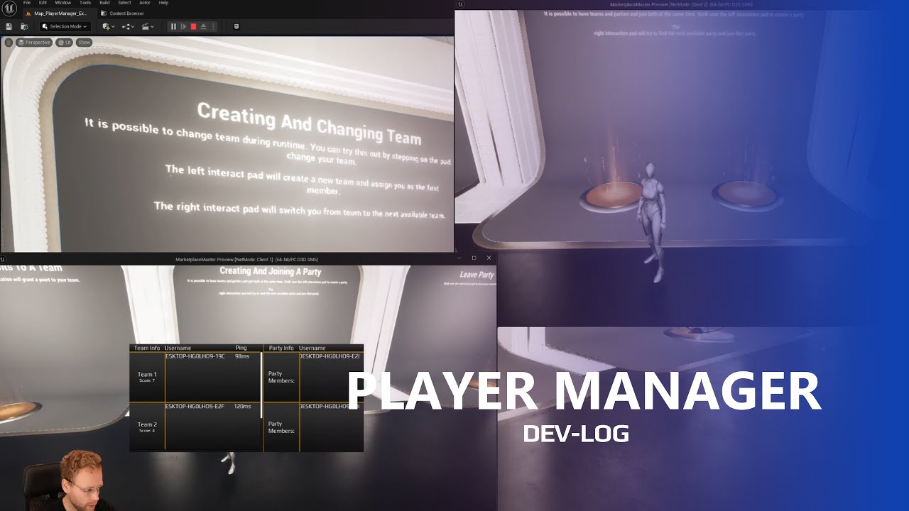 Player Manager for Team Games Unreal Engine 5 | Games By Hyper Devlog