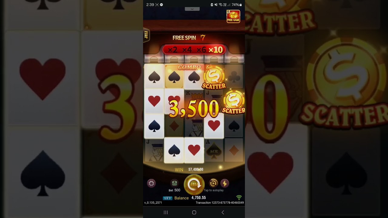 Super Ace Big Win 500 Bet Bonus!!!