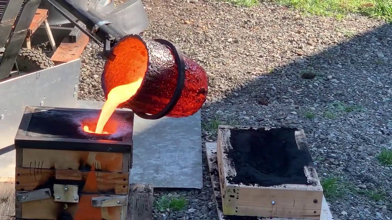 Small Iron Pour
