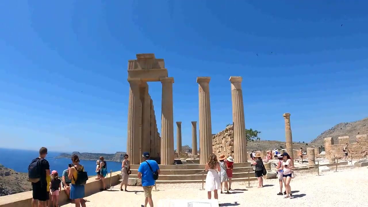 Lindos Rhodes: Magnificent village or Tourister hell 🇬🇷