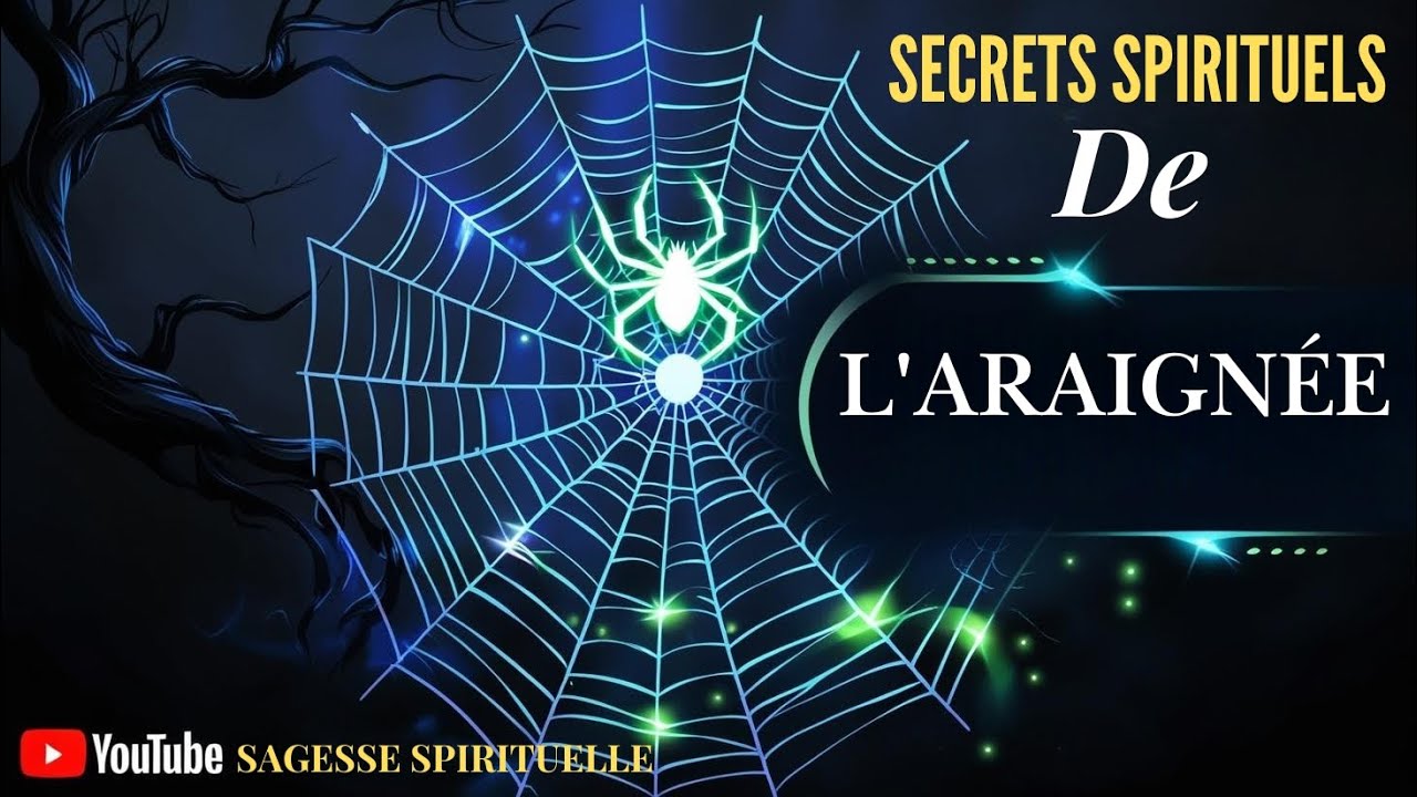 LES SECRETS SPIRITUELS DE L'ARAIGNÉE: "Pourquoi Elle Attire la Chance et la Protection"