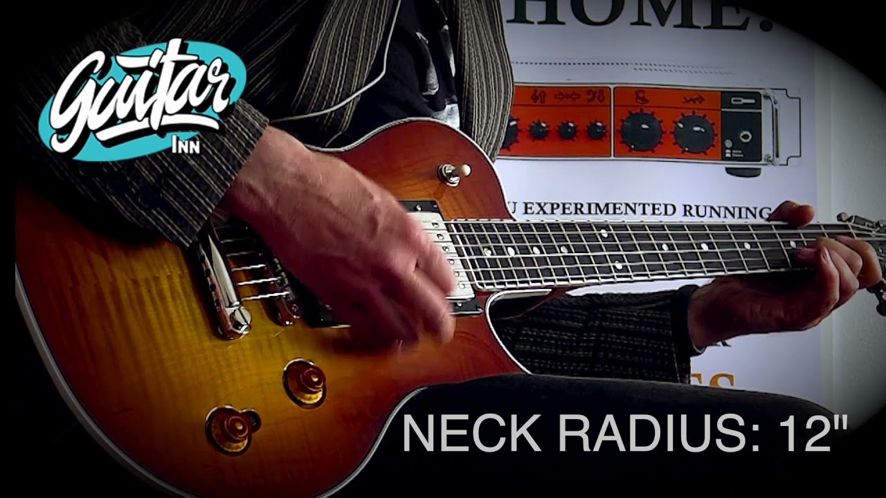 GODIN Summit Classic LTD Cognac Burst Flame w/ Bare Knuckle !