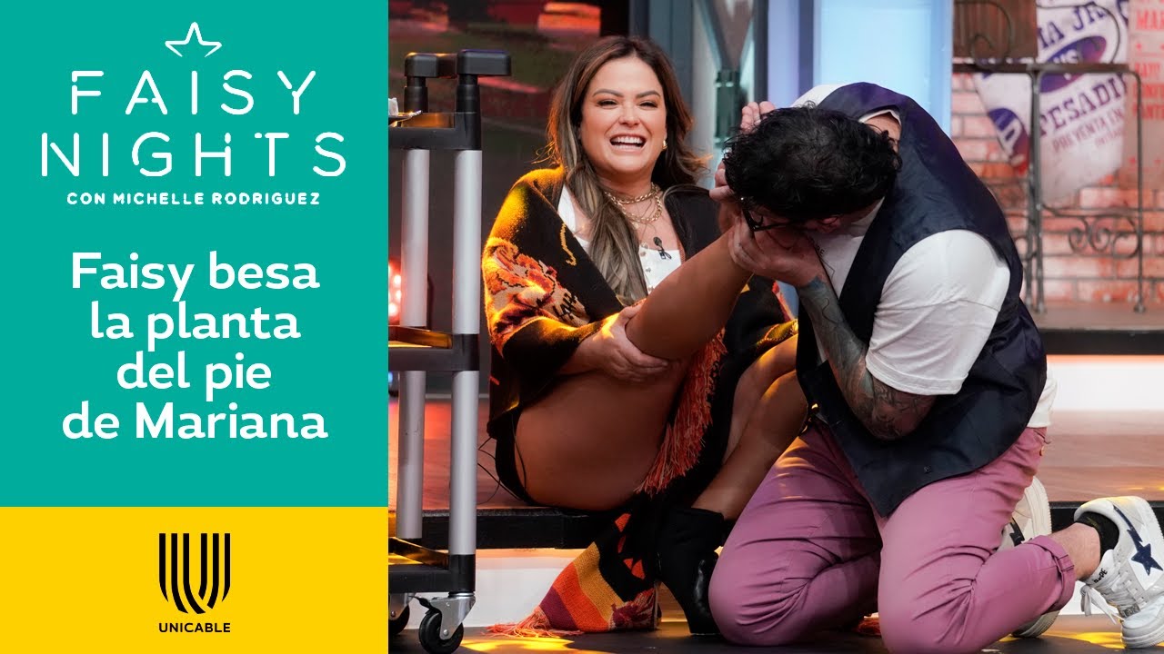 Faisy y Mariana Echeverría cumplen asquerosos castigos | Faisy Nights | Unicable