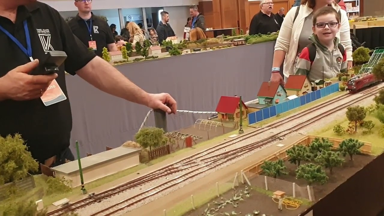 Szolnoki Aba-Nova Agóra művelődésiközpot vasútmodell kiállítás 2023.03.17
