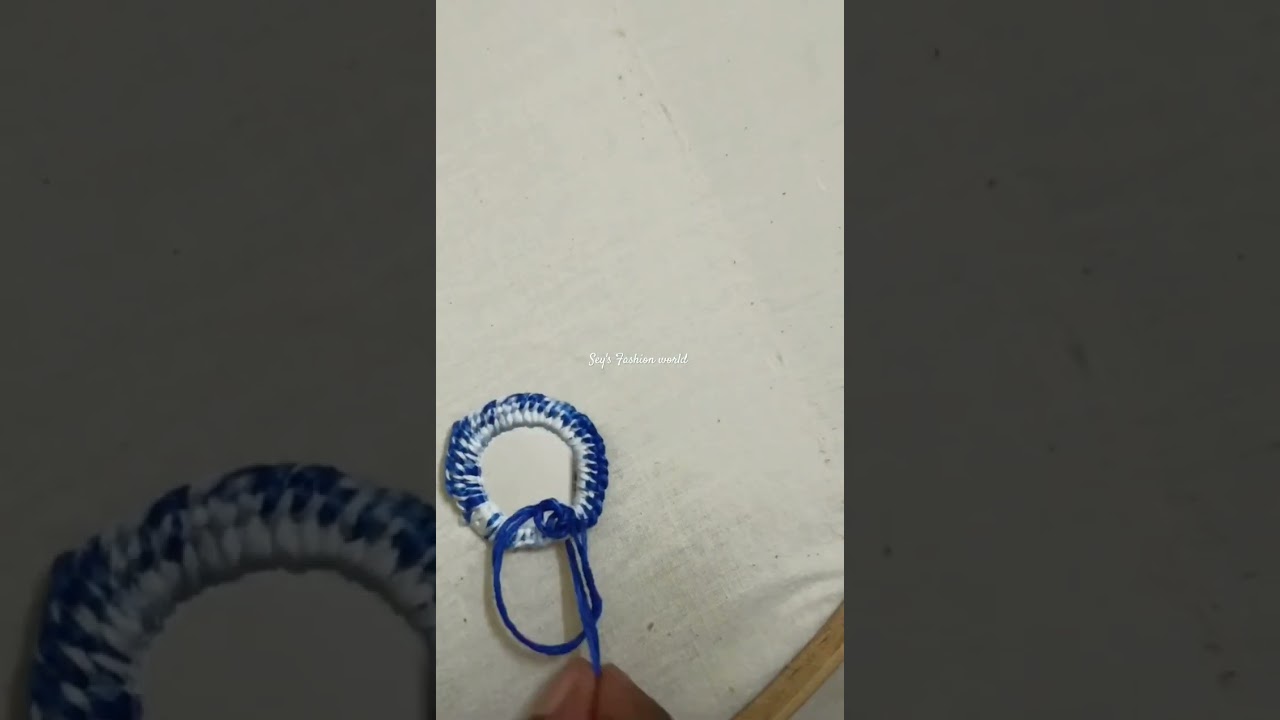 Beautiful Mirror Flower making tutorial in hand embroidery for beginners @Seysfashionworld