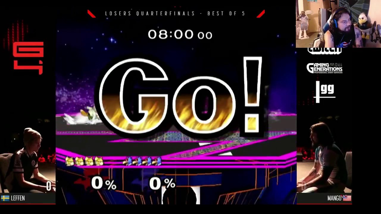 Mang0 Analysis - VS Leffen @ Genesis 4 + leffen hug/crowd analysis