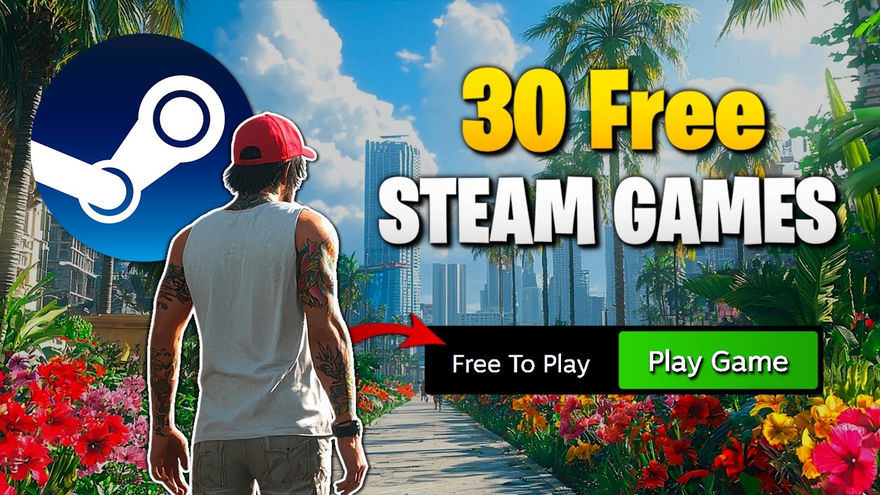 30 Free Steam Games You Can Play Right Now 🔥
