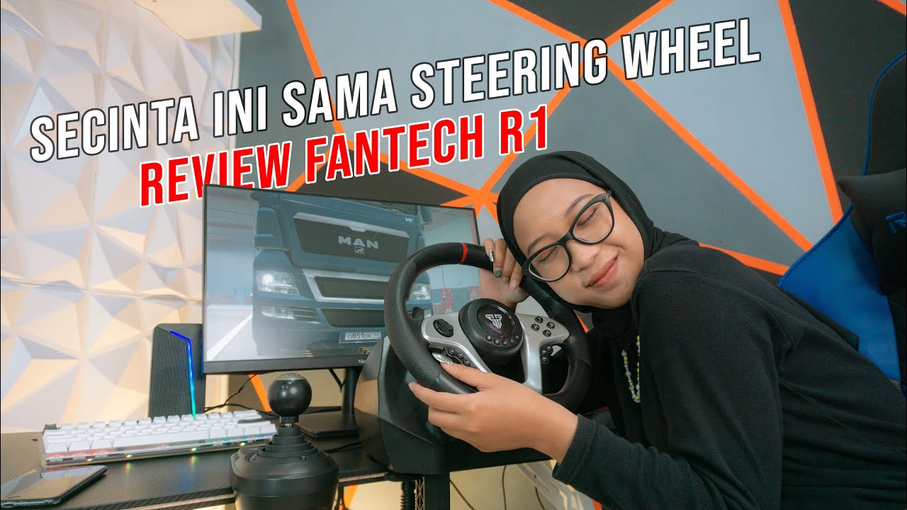FANTECH R1 MURAH NYA BIKIN JATUH CINTA | STEERING WHEEL REKOMENDASI !