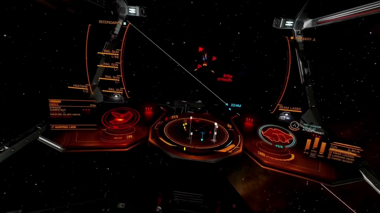 Elite Dangerous Combat in VR with ED Copilot