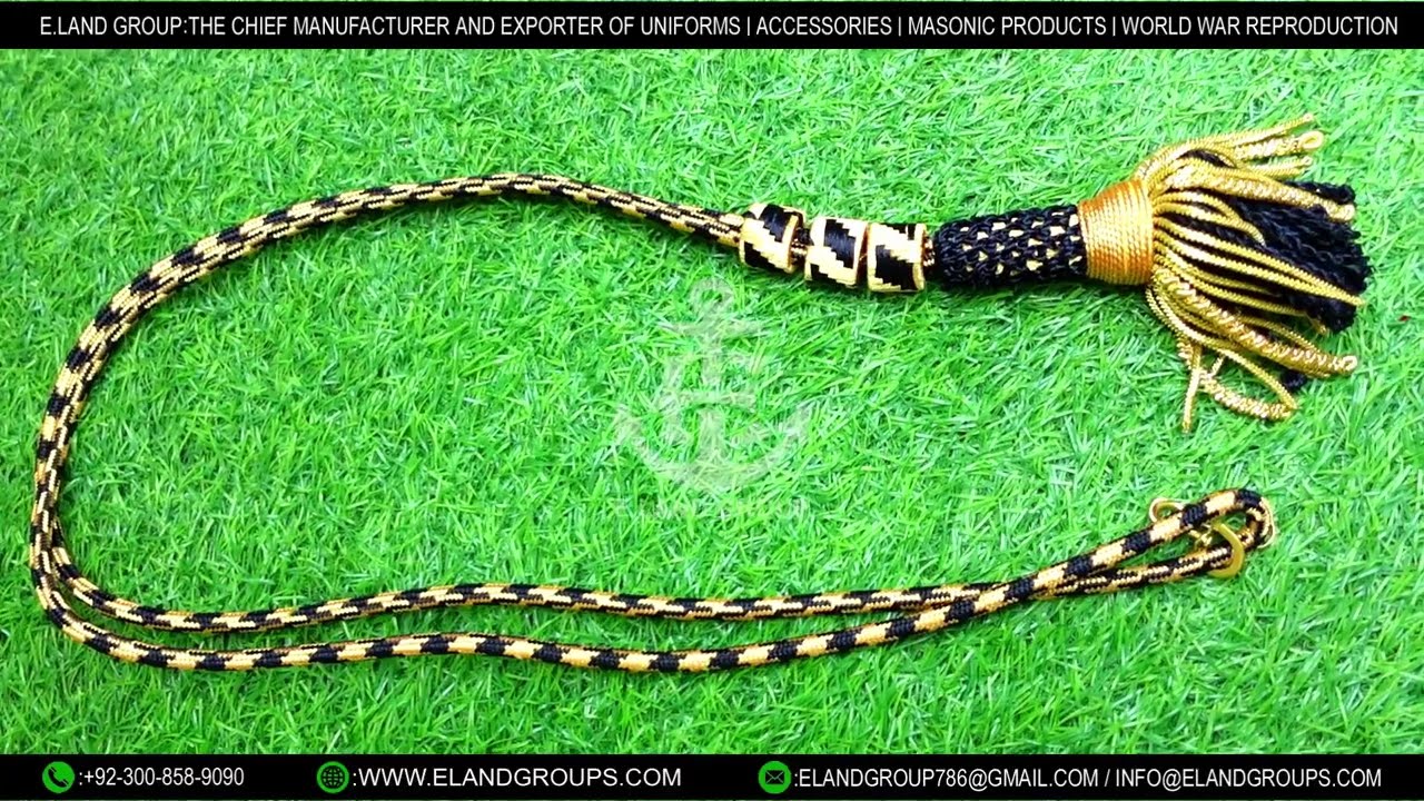 Bishop Tassels Pectoral Cincture Rope with Cross Cords Sale Liturgical Decorative Item