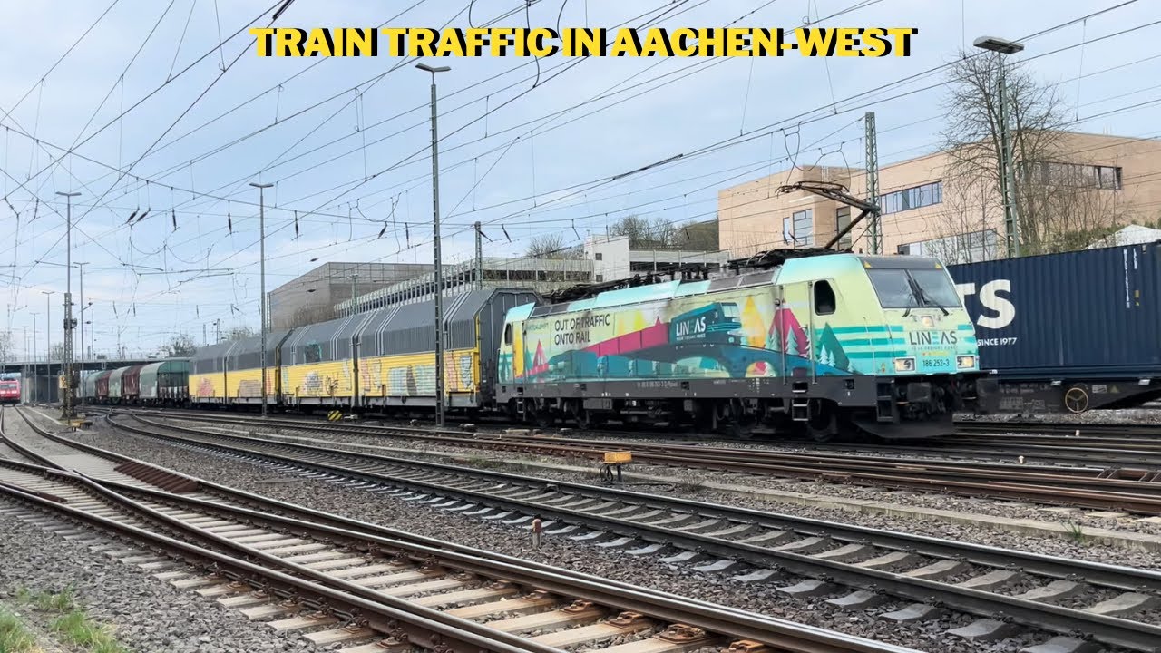 Train Traffic in Aachen-West
