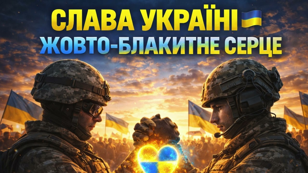 ЖОВТО-БЛАКИТНЕ СЕРЦЕ | Пісня про наших воїнів, війну та незламну Україну