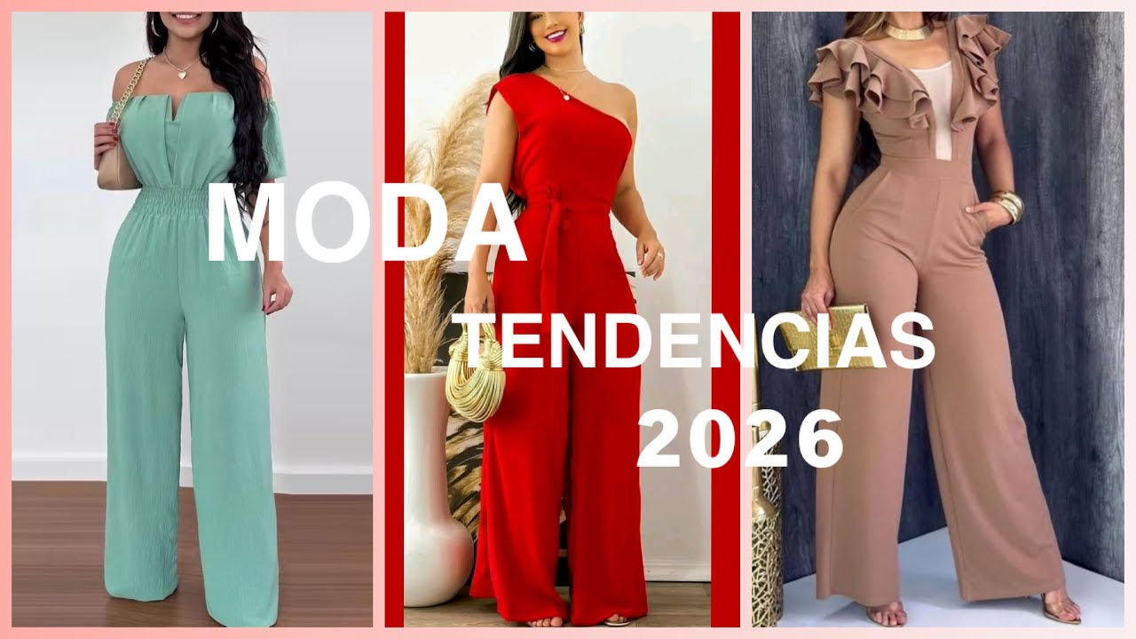 LOS ATUENDOS MÁS BELLOS LA TENDENCIA DEL 2026 moda 👩 mujer