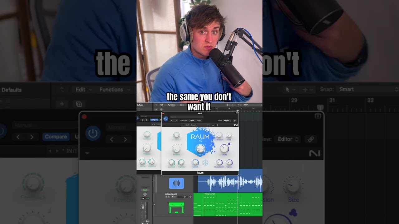 How to add depth to your reverb fx on a vocal mix