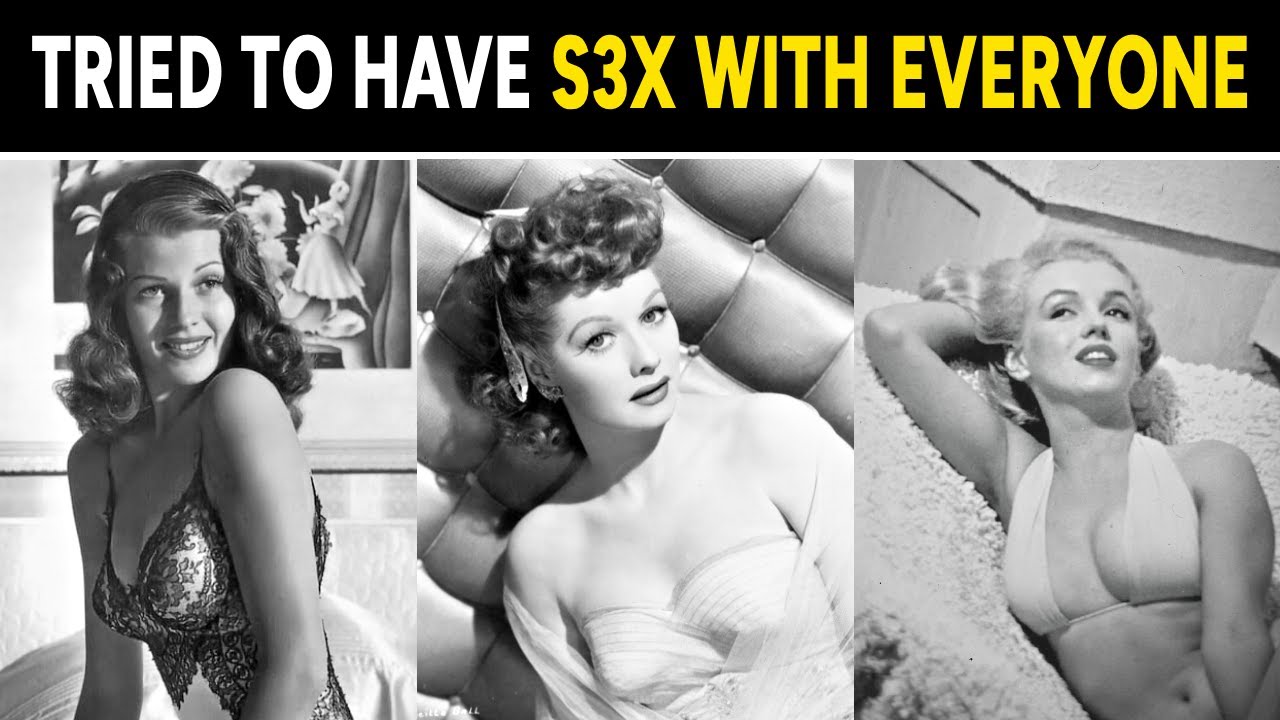 15 Vintage Hollywood SUPER Divas Who Tried to SLEEP With EVERYONE!