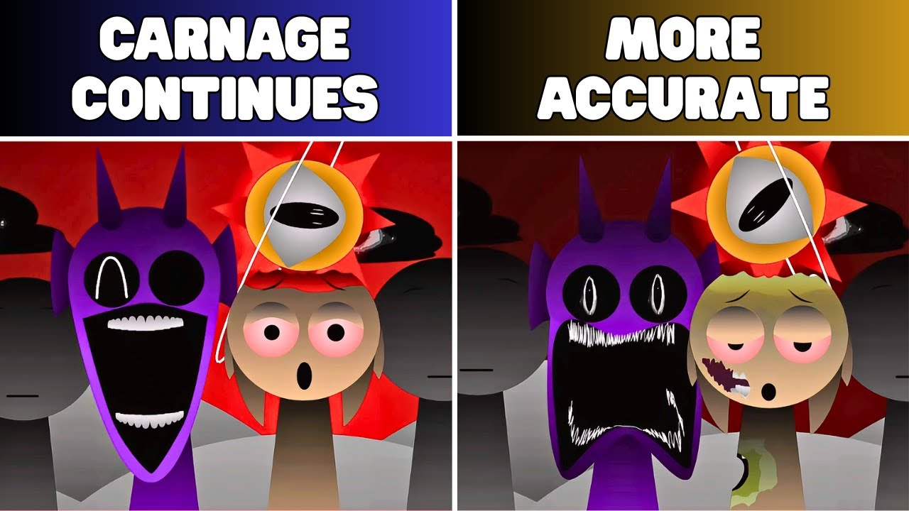 Incredibox Sprunki Phase 3 The Carnage Continues — Original VS More Accurate: Who Nails It?