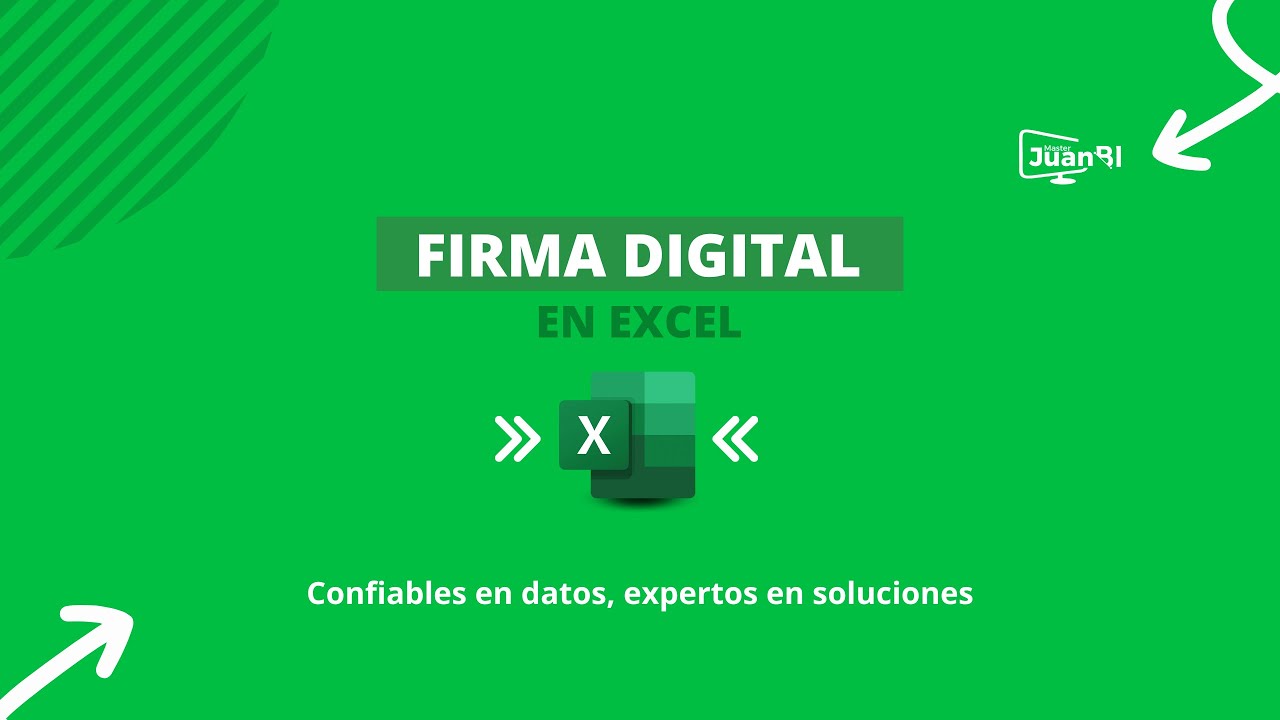 ✍️Haz tu Firma Digital en Excel R&Aacute;PIDO y F&Aacute;CIL👌