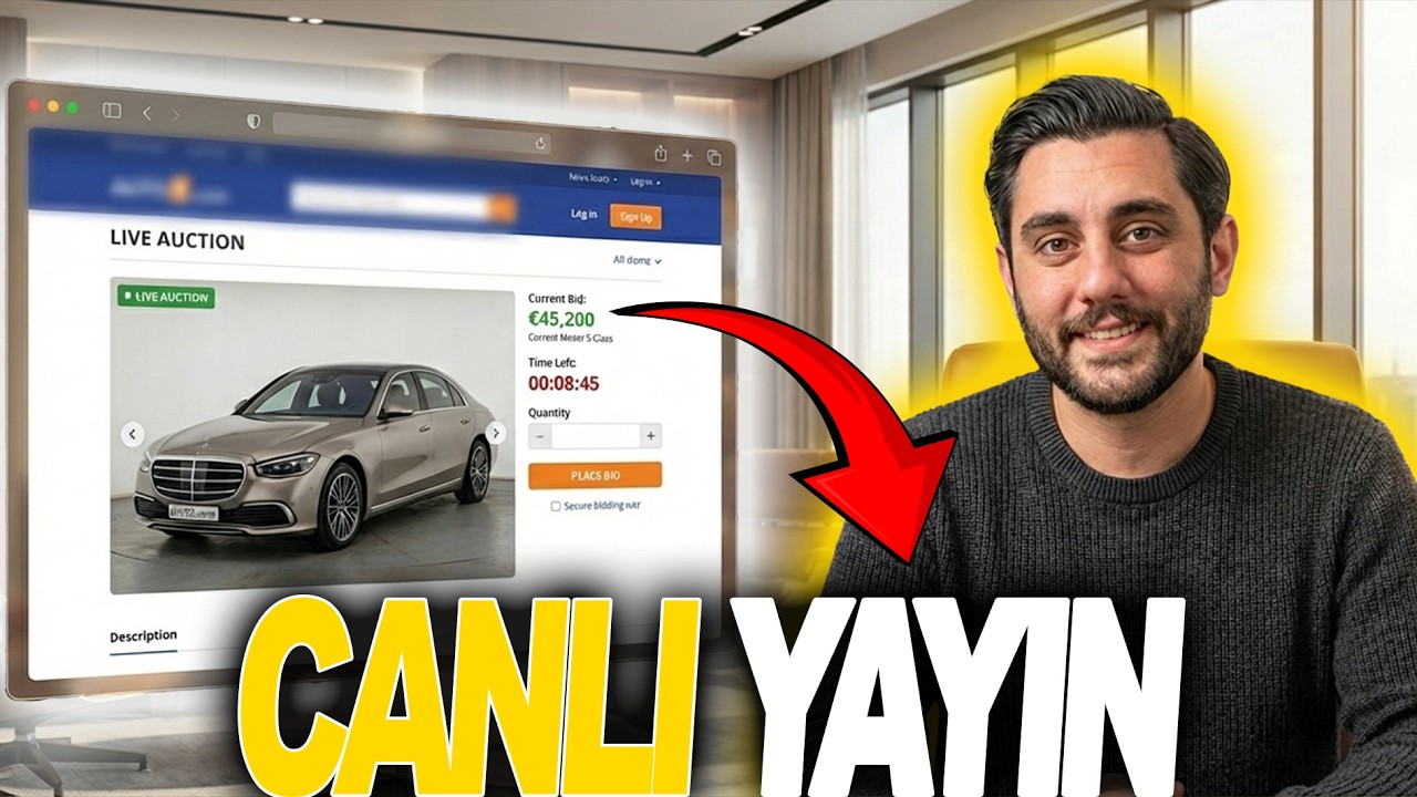 CANLI YAYIN | İhale'den KUPON Arabalar Alıyoruz - 1.Bölüm
