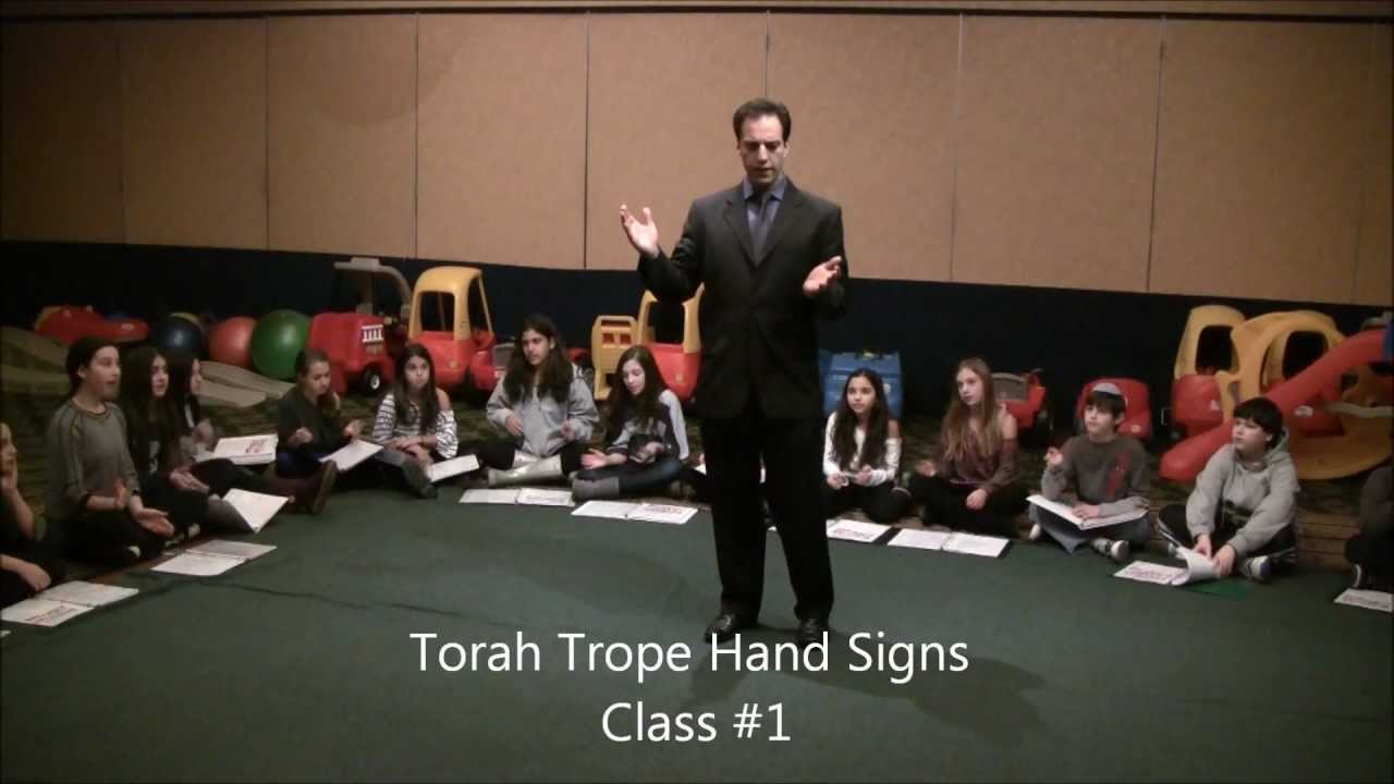 Torah Trope Classes with Dalet students 5772 2012 Part 1