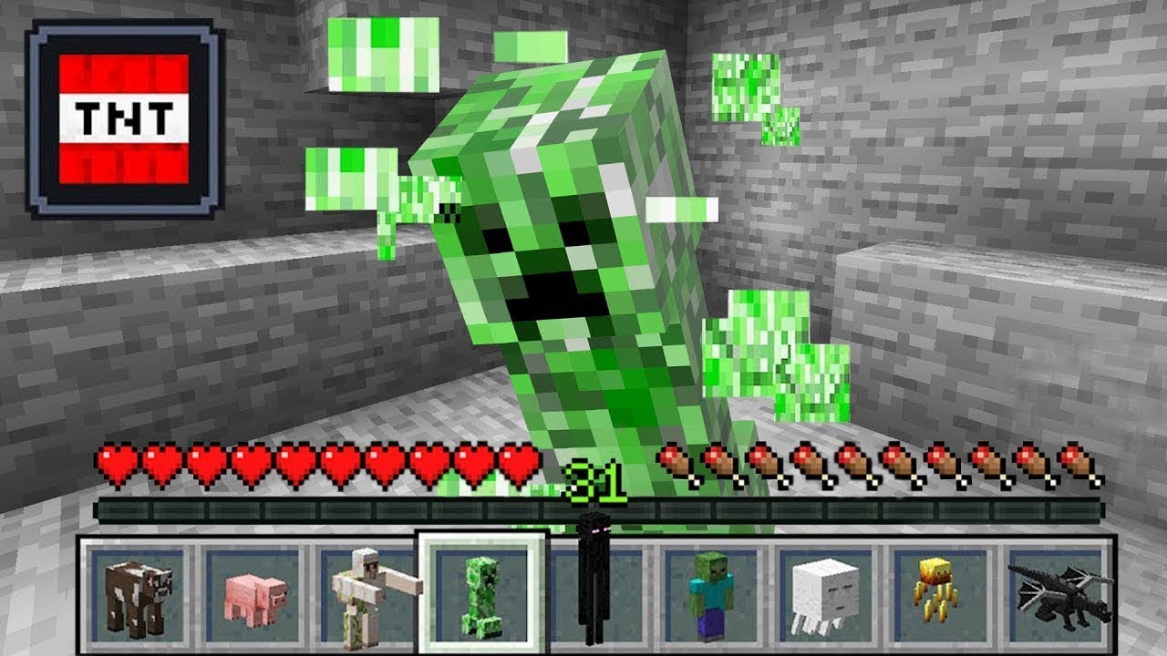 Minecraft, ale Můžu JÍST MOBY