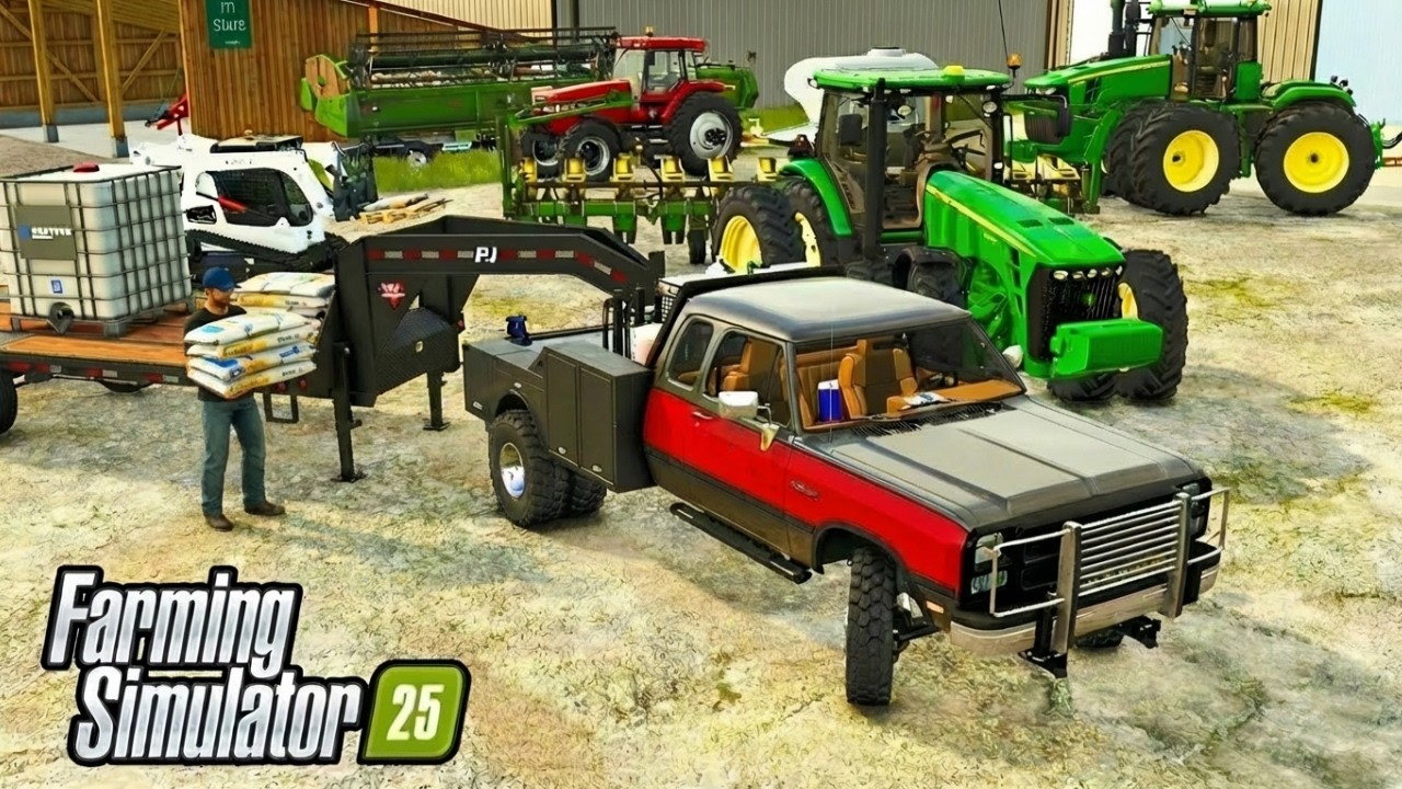 I Plant My First Crop As A First Gen Farmer ( Roleplay) Farming Simulator 25