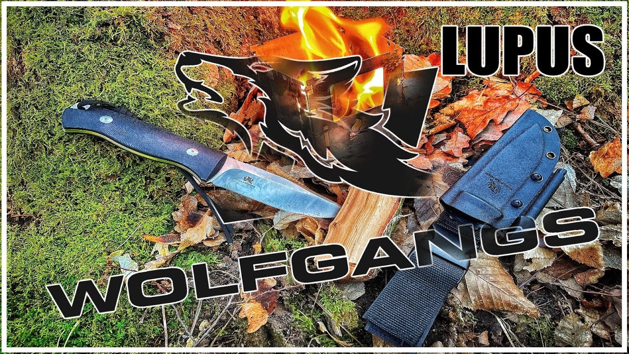 Odenwolf LUPUS Bushcraftmesser |BATONING leichtgemacht