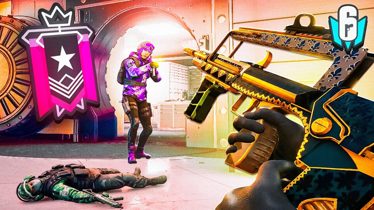 Как на самом деле играет чемпион в рейтинговых играх Rainbow Six Mobile