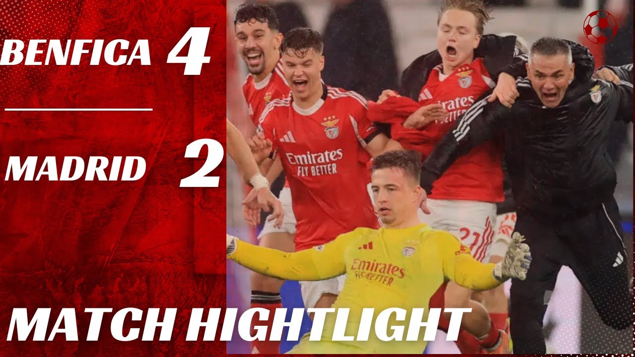 Benfica vs Real Madrid – Shocking Champions League Moment (Goalkeeper Turns Hero!)