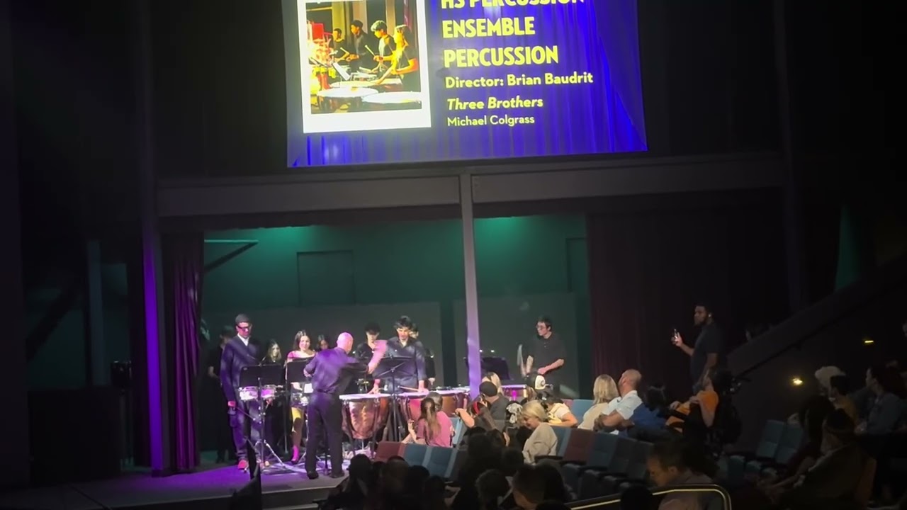 Gigi percussion ensemble talent show 