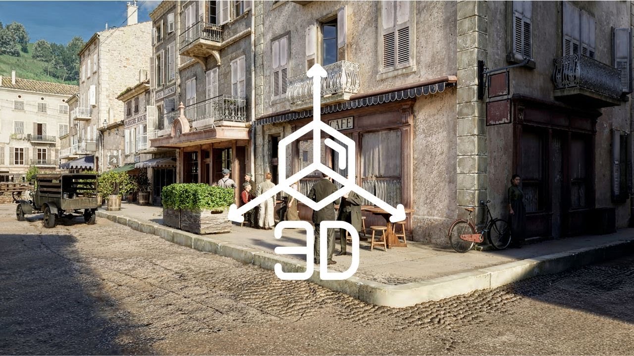 Reconstitution en 3D - Delubac & Cie - De 1924 à aujourd'hui