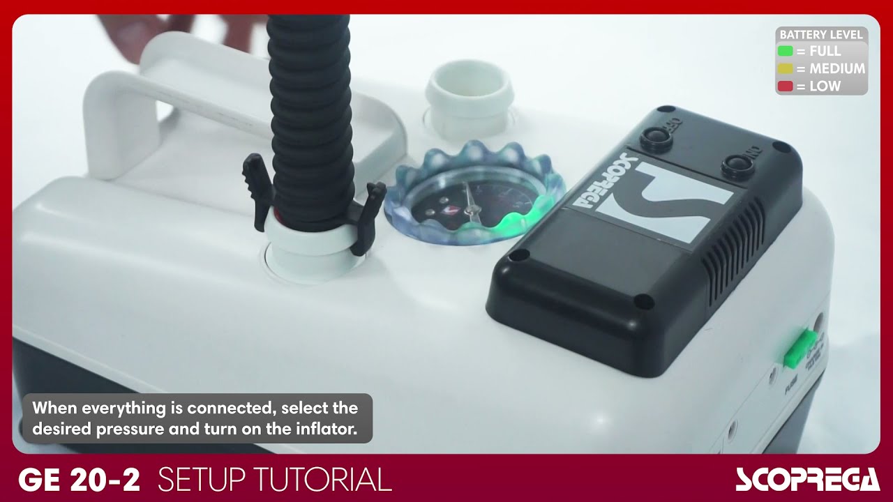 Scoprega GE 20-2 Electric pump - Tutorial