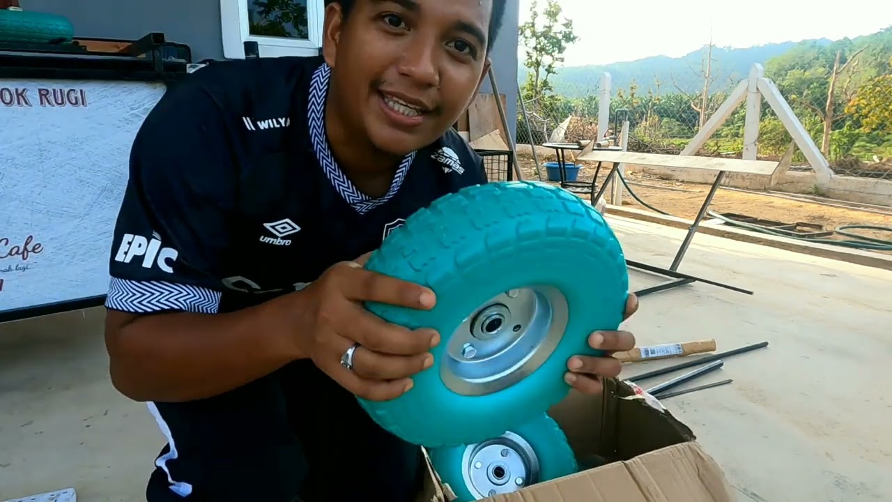 Diy Go Kart Pakai besi Hollow Part 1