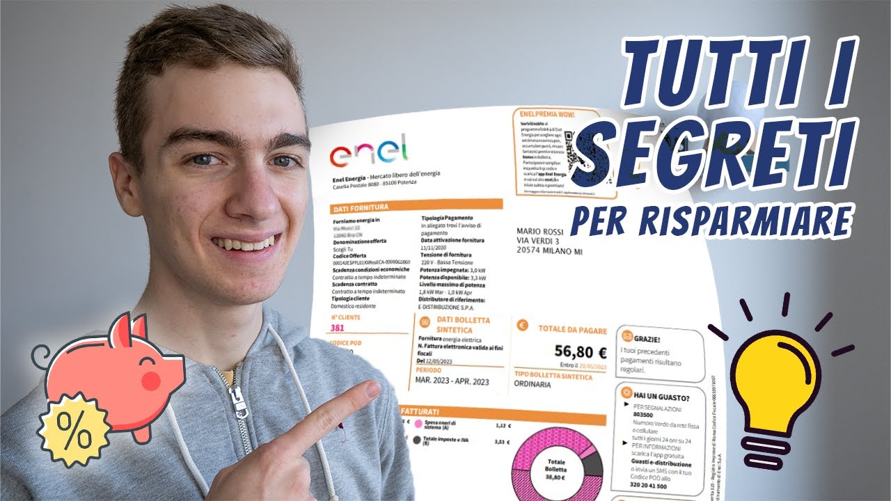 COME RISPARMIARE sulle BOLLETTE di LUCE e GAS - Qualche tips pratico utile