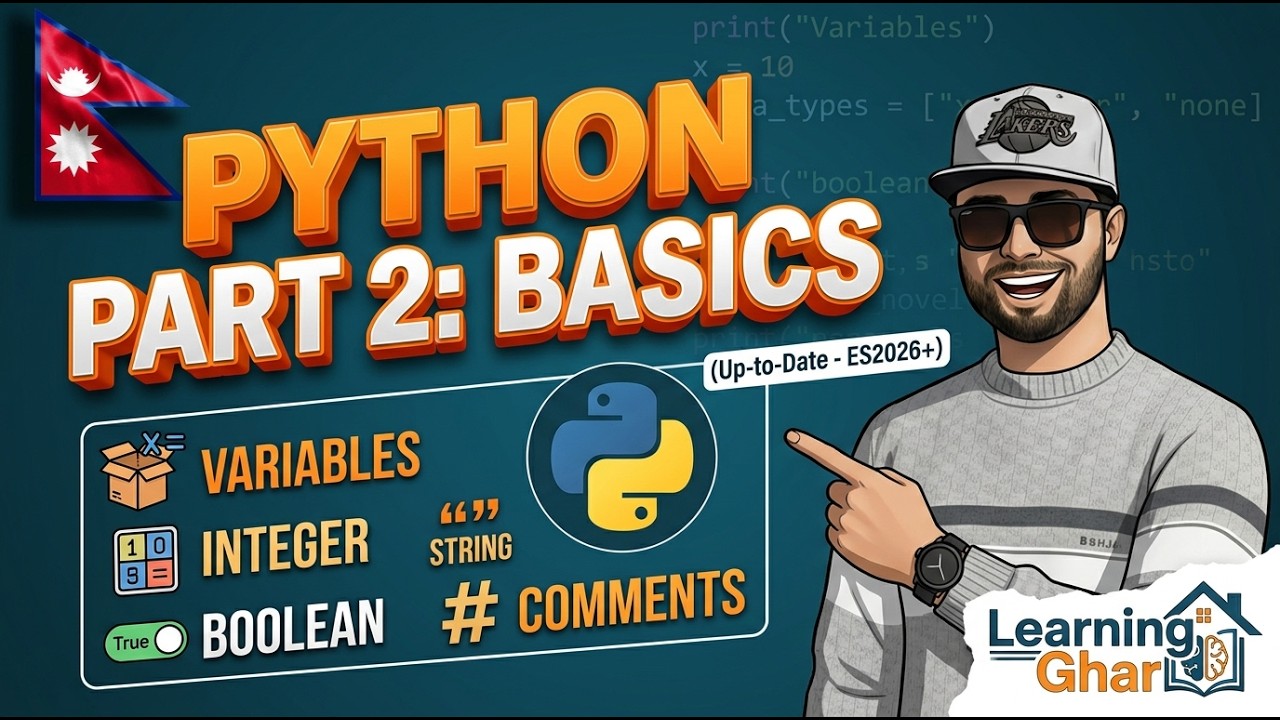 Python Tutorial in Nepali: Data Types, Keywords & Operators (2026 Edition)