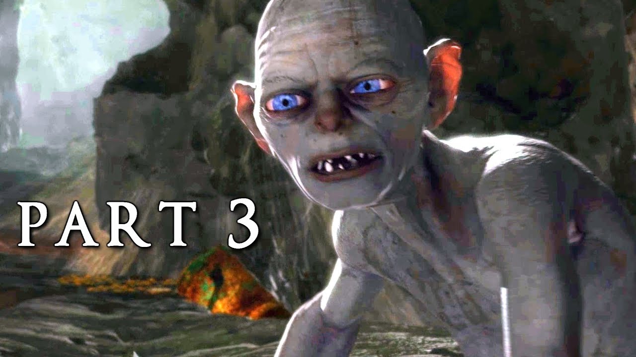 SHADOW OF WAR Walkthrough Gameplay Part 3 - Gollum (Middle-earth)