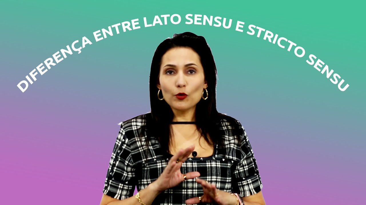 Qual a diferença entre Lato Sensu e Stricto Sensu? Vamos entender?