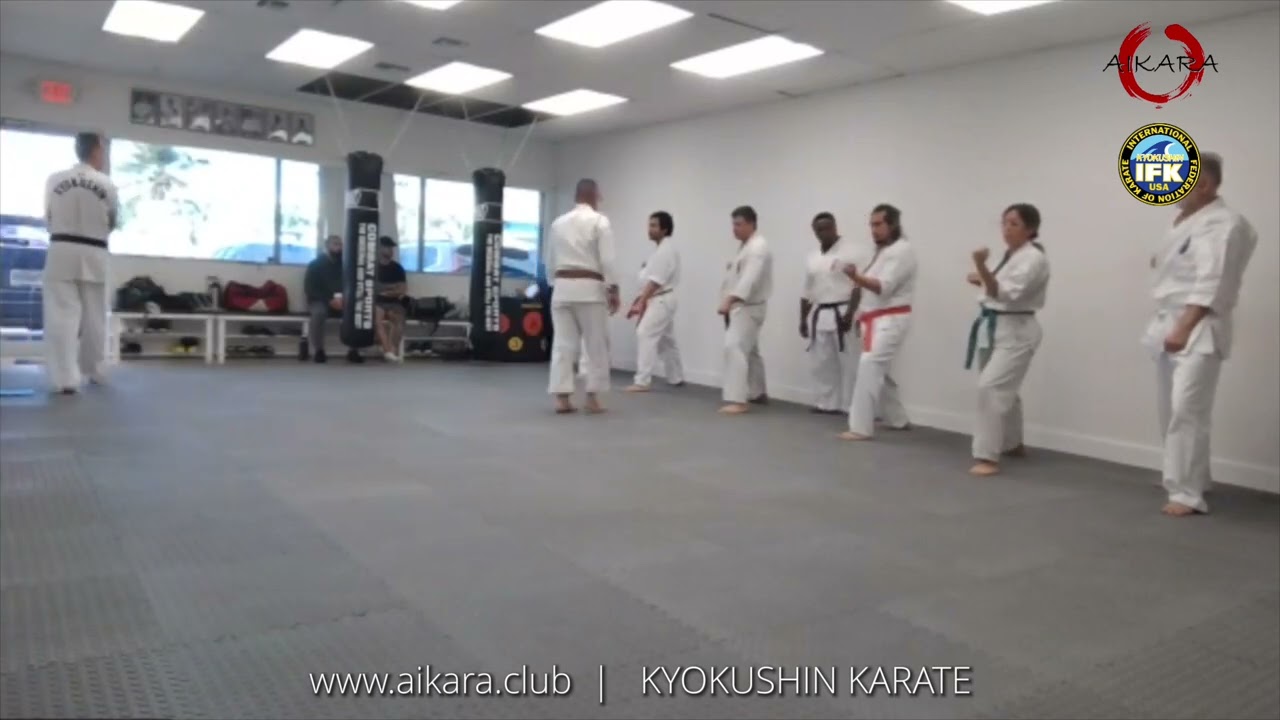 Kyokushin Karate belt test, January 2026