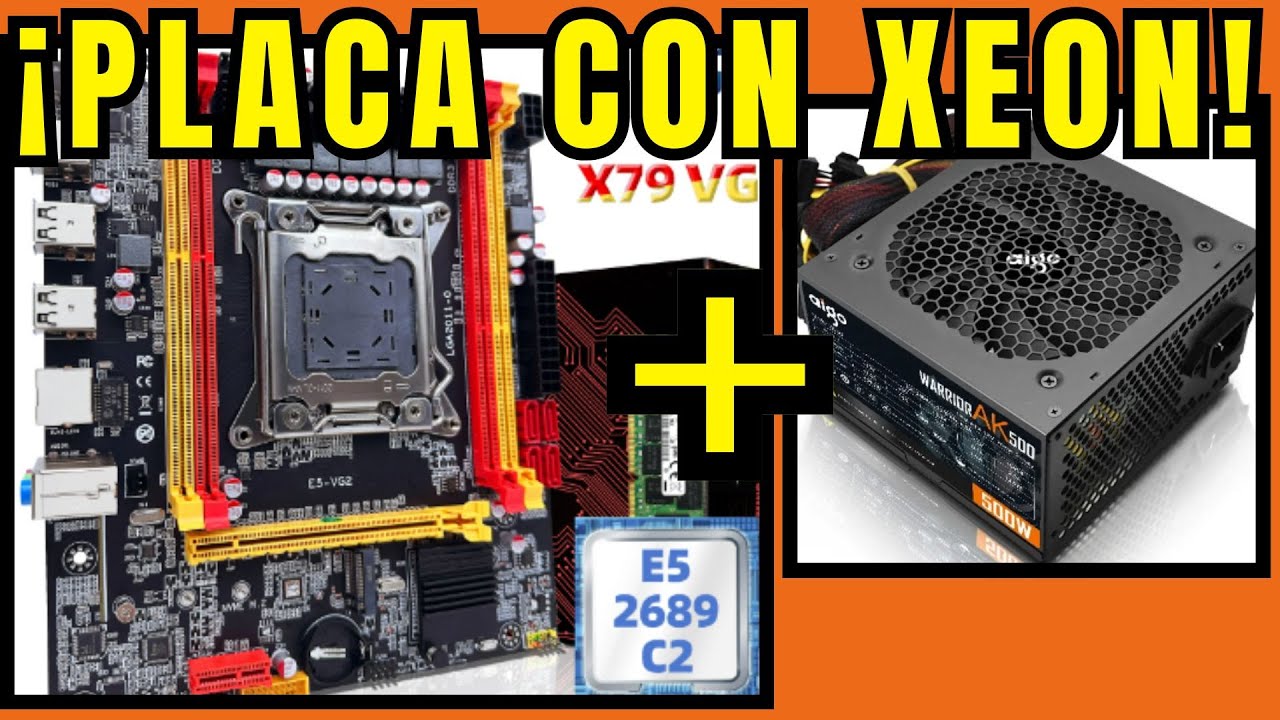 ¡PLACA, XEON, DDR Y FUENTE CHINA TODO 70 EUROS! ¿VALE LA PENA?