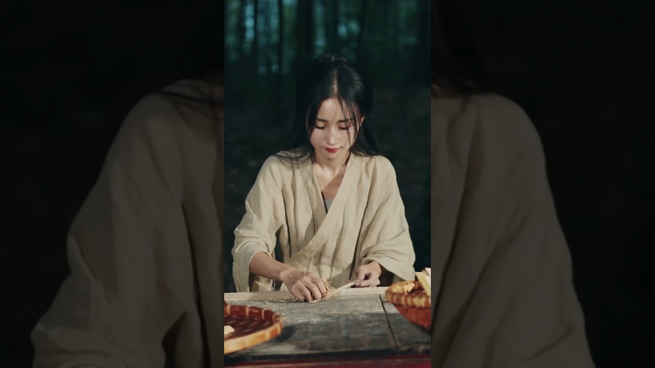 Traditional Bamboo Scroll Making | Handmade Ink Scroll