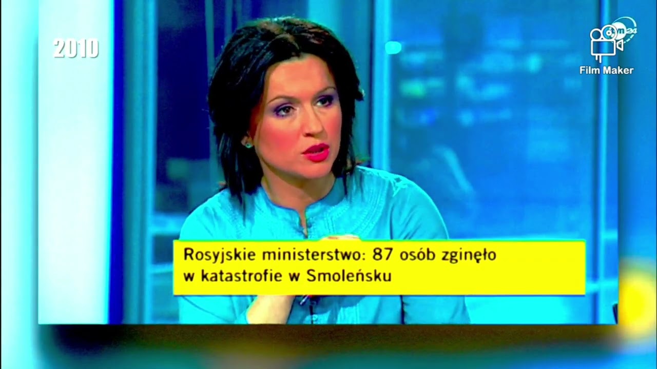 TVN24 - pierwsze informacje o katastrofie smoleńskiej (10.04.2010)