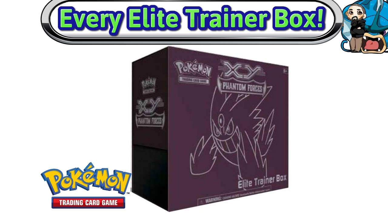 Opening Every Elite Trainer Box Made - XY Phantom Forces - Pokemon TCG Unboxing