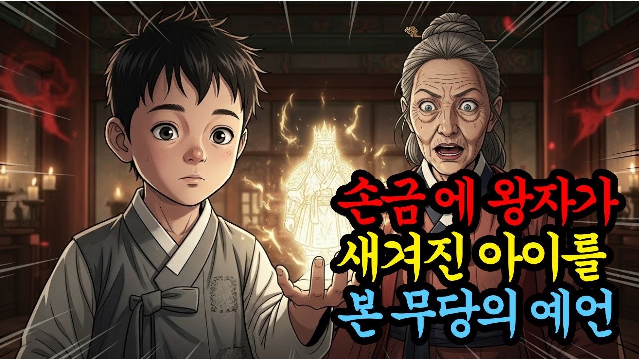 손금에 왕자가 새겨진 아이를 본 무당의 예언 이야기 사연 | 야담 | 설화 | 전설 | 옛날이야기 | 오디오북 | 수면 이야기
