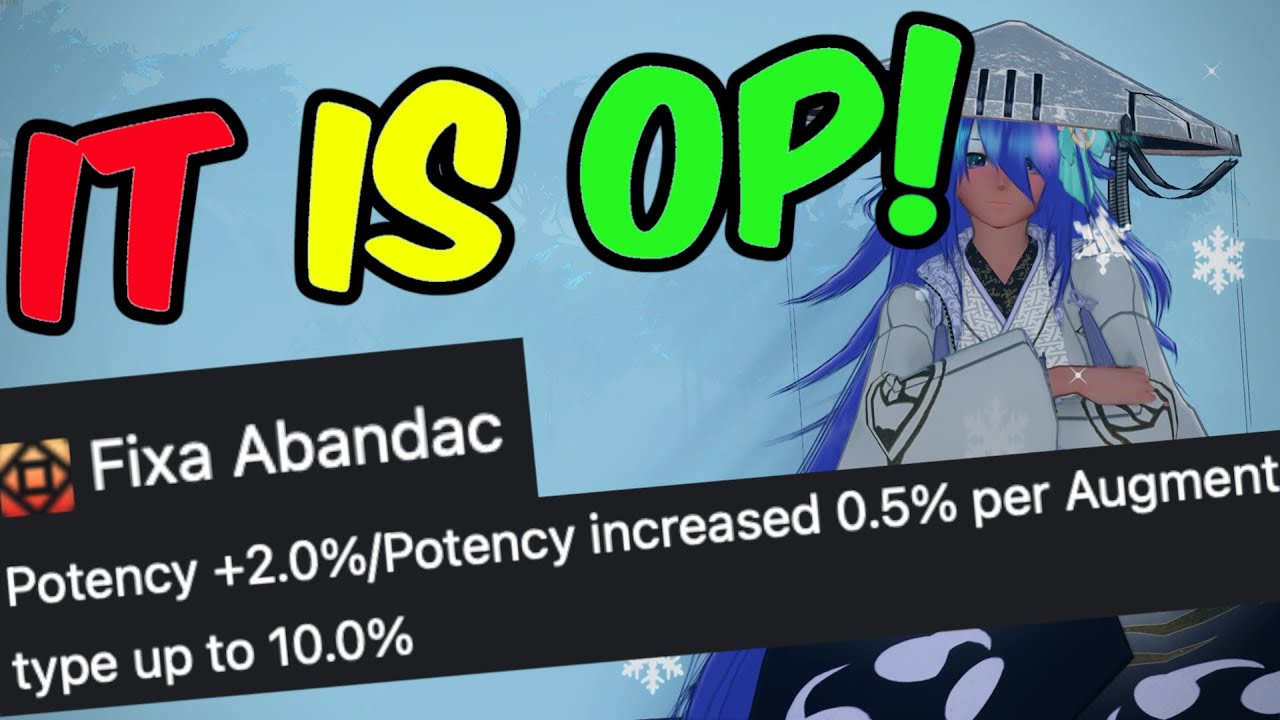 [PSO2:NGS] New FIXA's are GODLIKE! But...