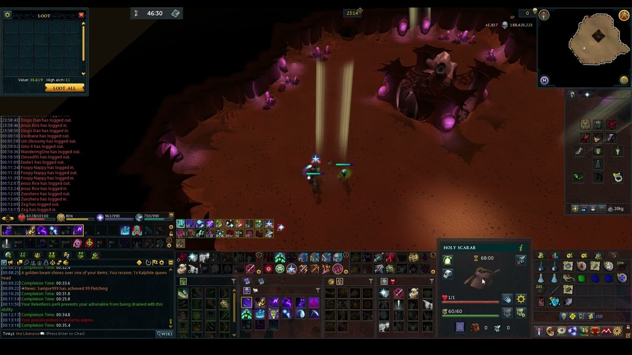 AFK Kalphite Queen necromancy