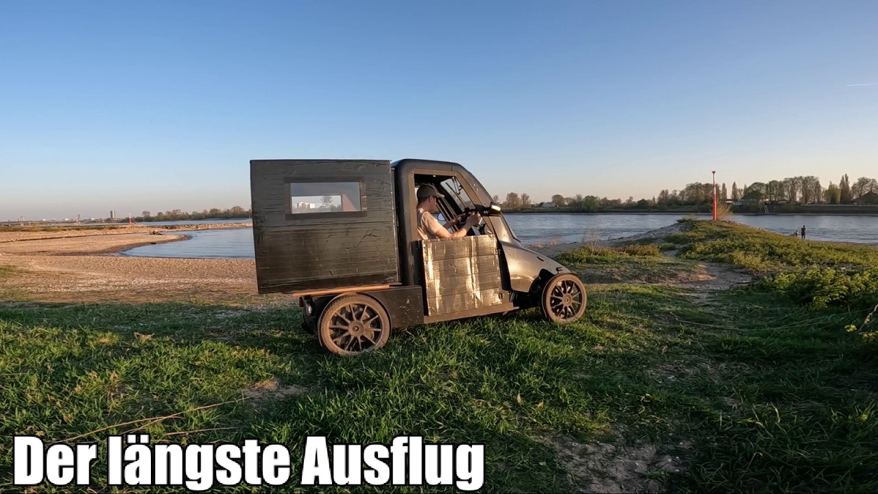 Maximale Fahrrad Wohnmobil Tour  / Solar E-Bike Camper