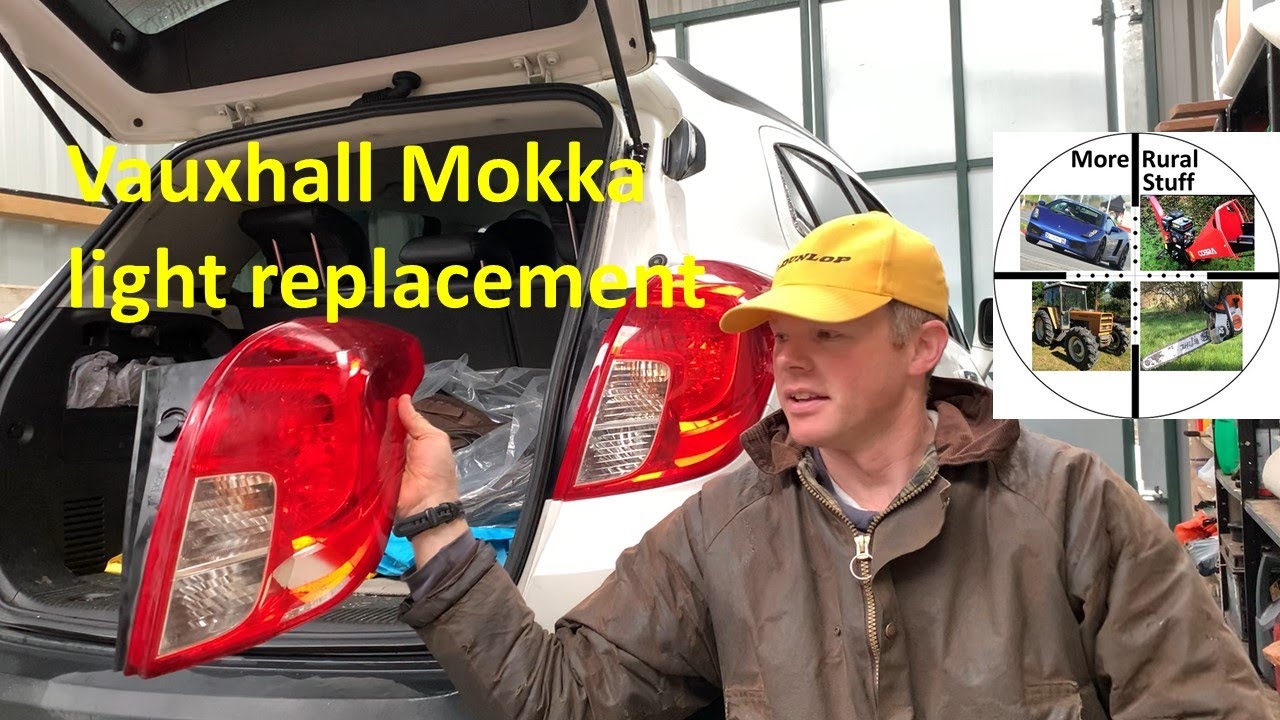 Vauxhall Mokka changing rear light cluster