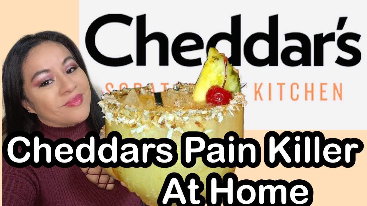 How to Make a Cheddar’s Pain Killer at Home, Easy 😋🍹